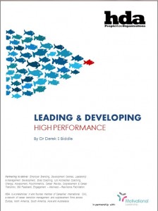 Leading and Developing High Performance